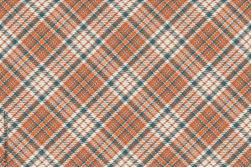 Seamless pattern of scottish tartan plaid. Repeatable background with check fabric texture. Vector backdrop striped textile print.
