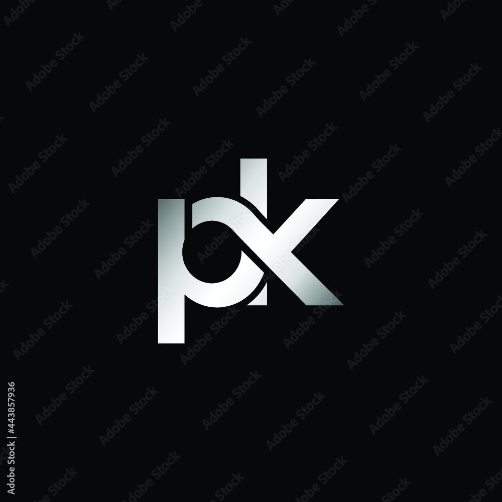 PK logo design vector.
PK letter logo idea.
Letters P and K combination. - obrazy, fototapety, plakaty 