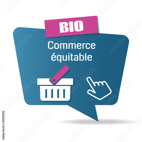 Logo commerce équitable.