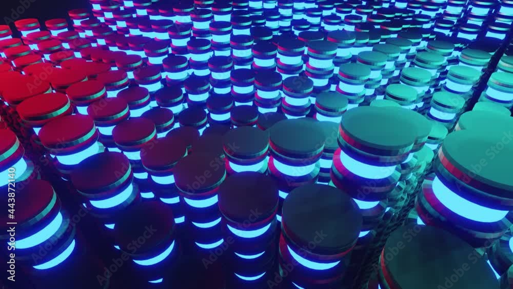Magic neon valve loop