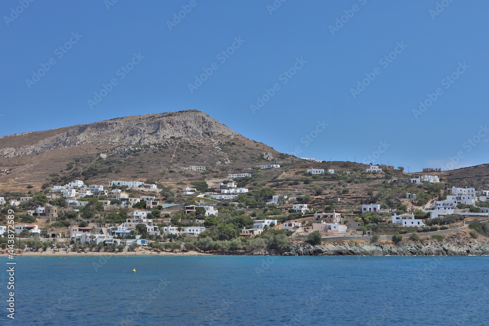 Syros island in Greece. 