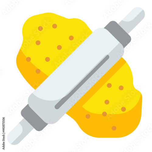 knead flat icon