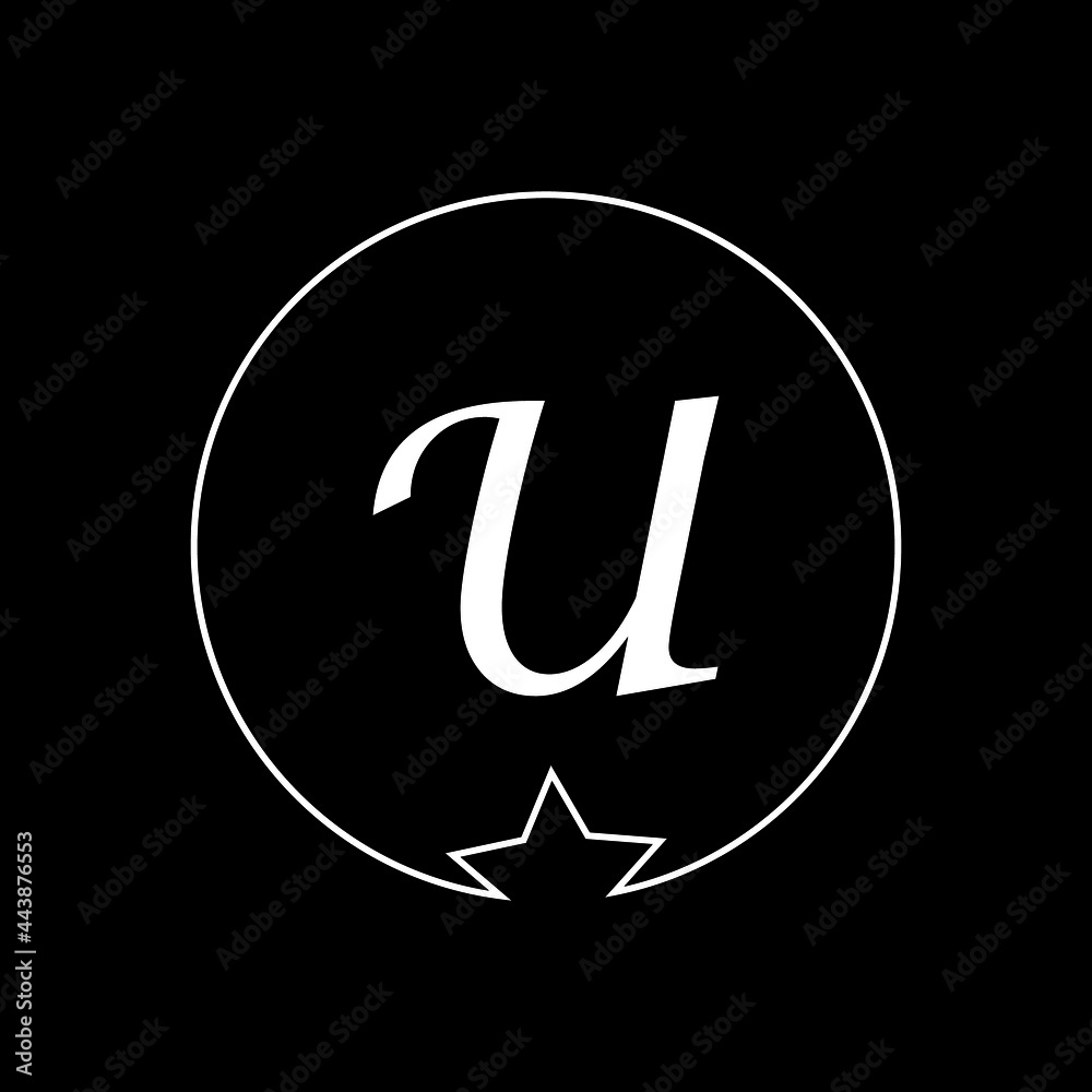 U letter logo icon vector template on black background creative letter U icon. U vector.
U letter logo icon vector template on black background creative letter U icon. U vector.