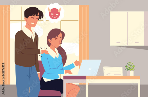 workplace harassment poster