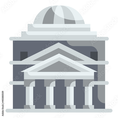 pantheon flat icon