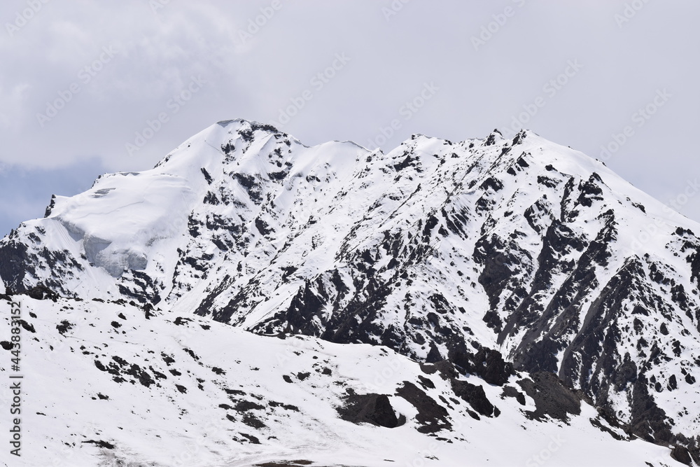 Snow Mountains with High Quality Resolution
