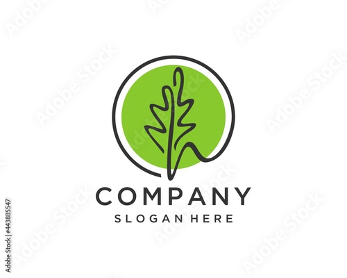 best oak leaf logo