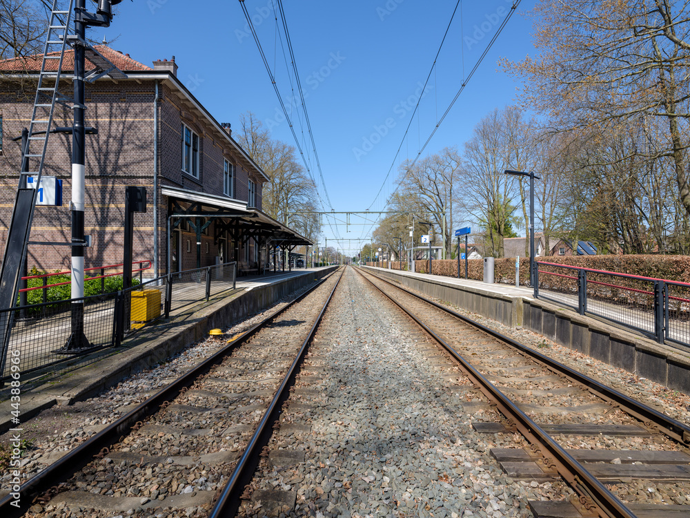 Station Lunteren , Gelderland province, The Netherlands Station Lunteren , Gelderland province, The Netherlands
