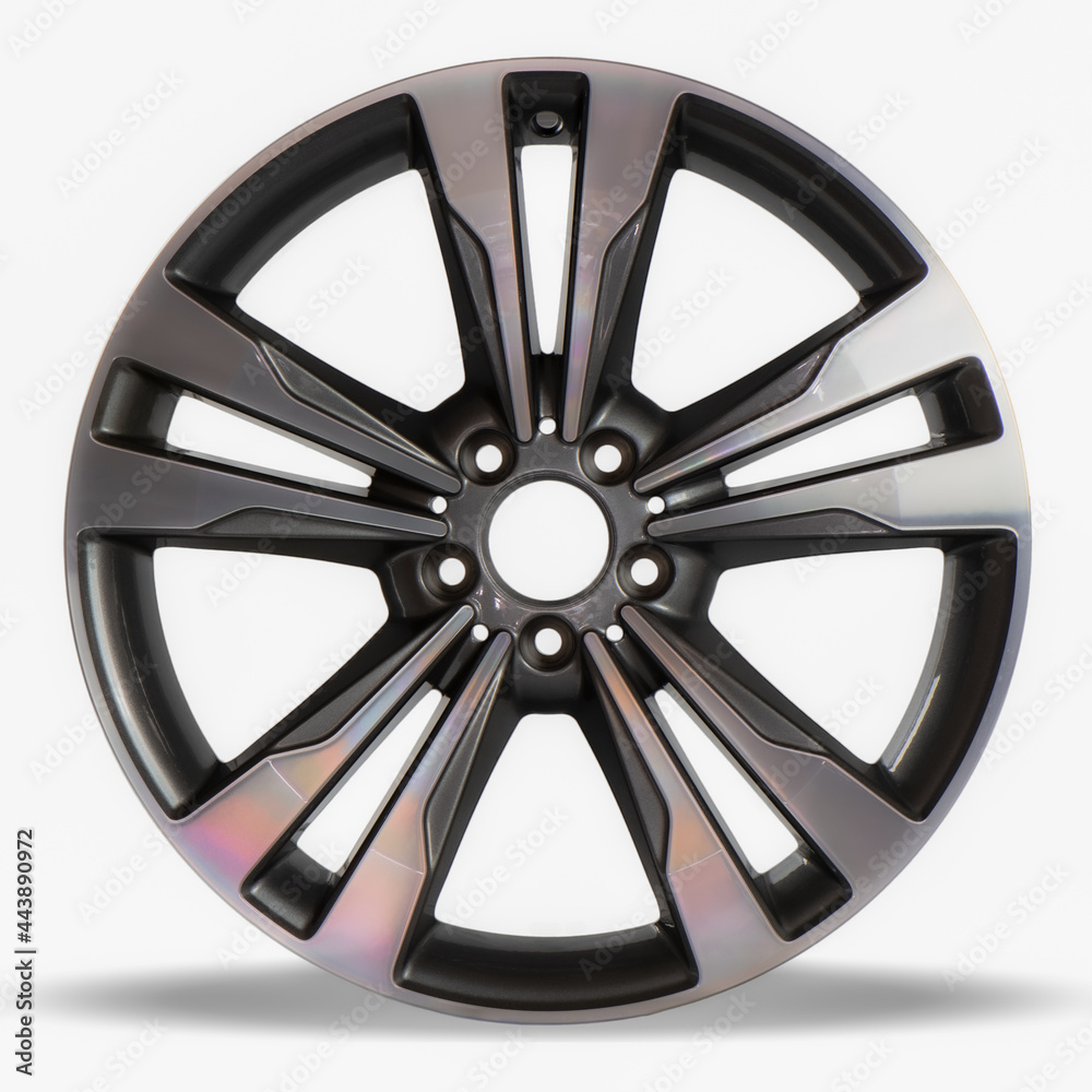 Aloy wheel rim isolated on white background. Aloy wheel rim isolated on white background.