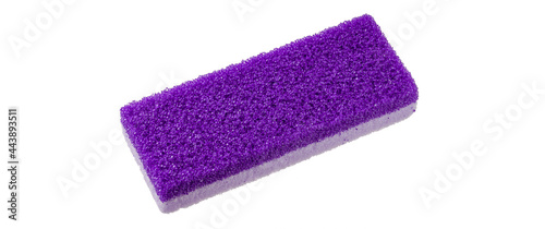 penza for cleaning heels and pedicure isolate on white background