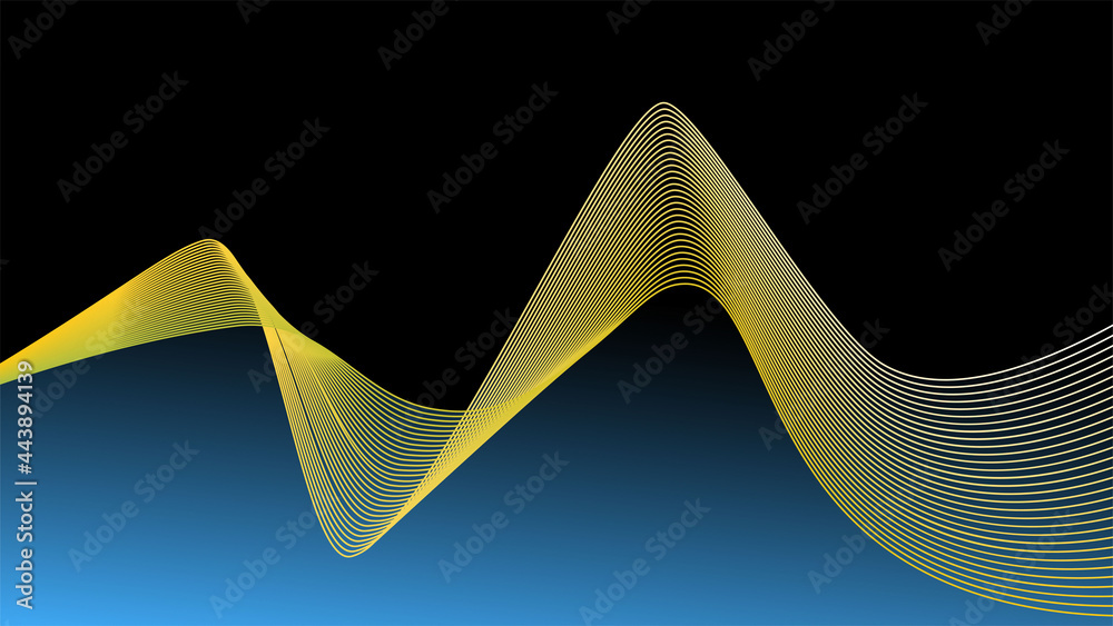Vector Abstract lines background. Template design.