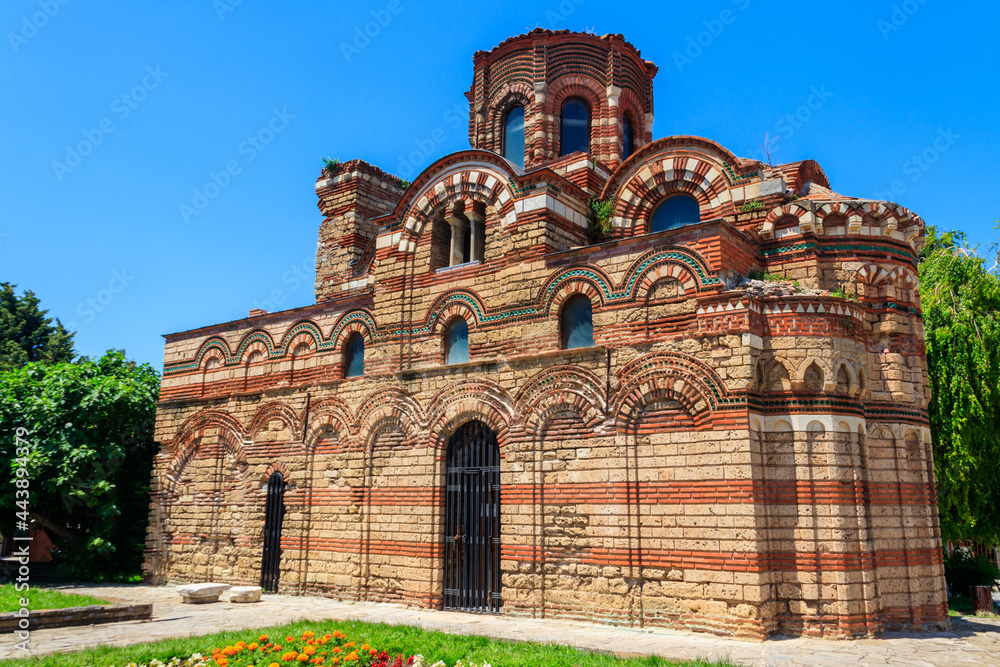 Church of Christ Pantocrator in the old town of Nessebar, Bulgaria Church of Christ Pantocrator in the old town of Nessebar, Bulgaria