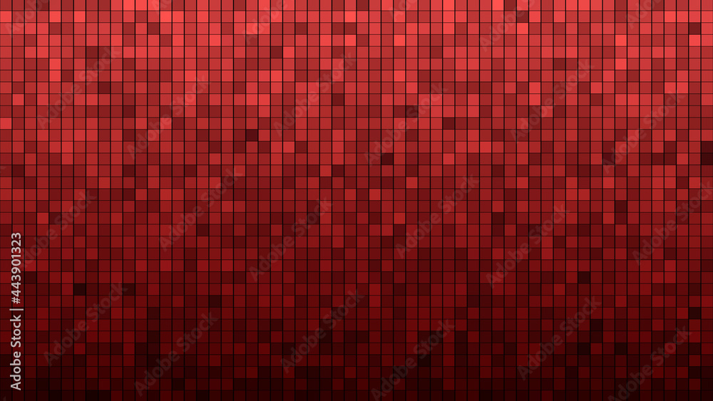 Abstract grid type background from glowing, flickering glitter dots. Mesh of circles