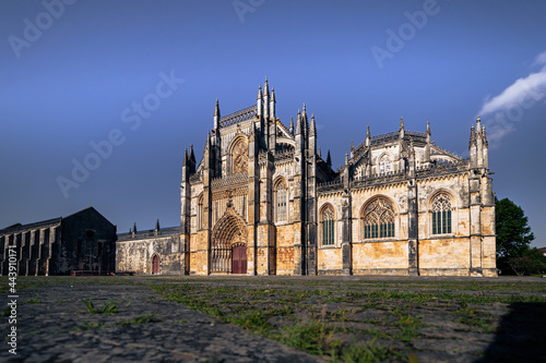 Photography Batalha - June 22, 2021:  The Majestic Batalha Monastery, Portugal