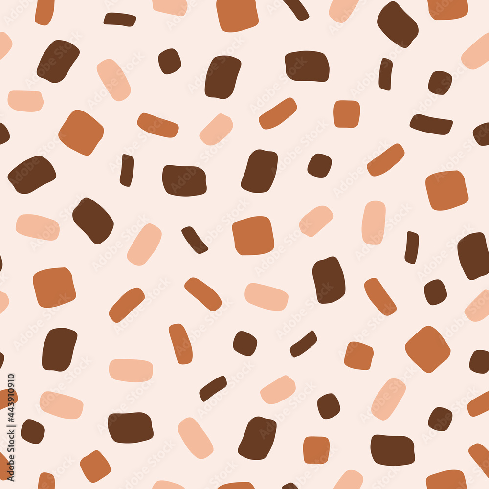 Seamless pattern in abstract style in light neutral colors for design. Vector illustration Seamless pattern in abstract style in light neutral colors for design. Vector illustration