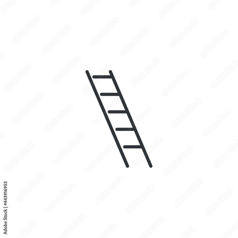 isolated stepladder sign icon, vector illustration isolated stepladder sign icon, vector illustration