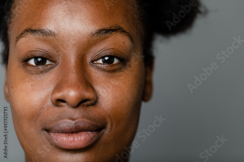 Portrait Of A Beautiful Black Woman