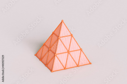 a Pink pyramid photo