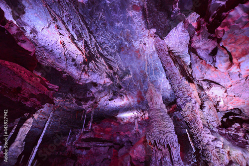 The famous Gruta Rei do Mato cave near Sete Lagoas, Minas Gerais, Brazil	 photo