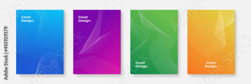 Business vector mega set. Brochure template layout, cover design. The vector illustration of the editable layout of A4 format cover mockups design templates with geometric background made from dots