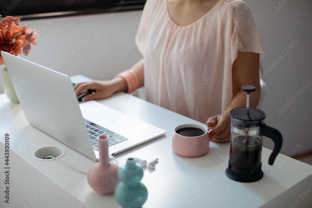 Woman Working from Home Woman Working from Home