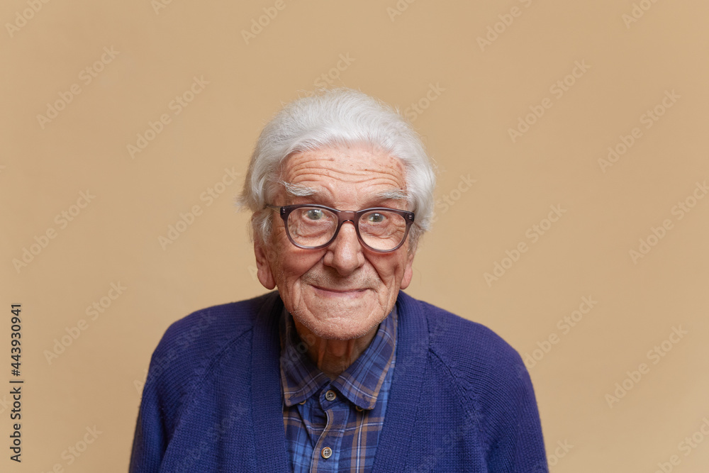 Portrait Of A Mature Man With Eyeglasses Portrait Of A Mature Man With Eyeglasses
