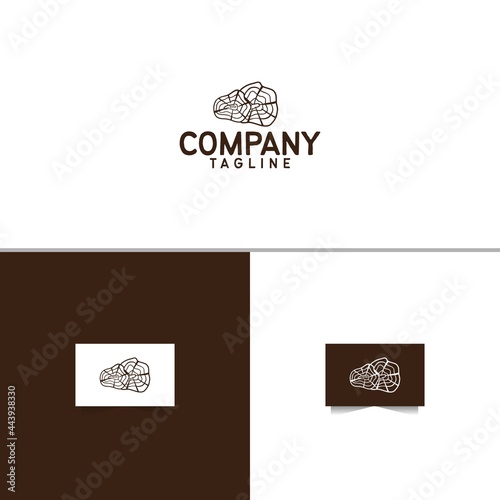 Wood Logo Design Template Vector