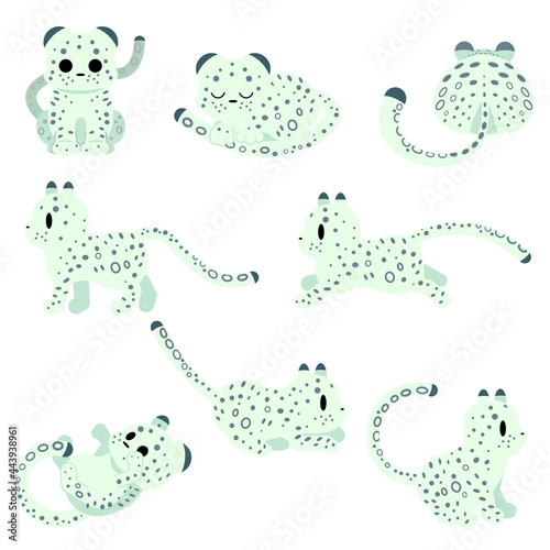 ユキヒョウ_Snow leopard (ID: 443938961)