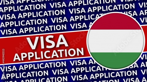 Hungary Circular Flag with Visa Application Titles - 3D Illustration Free Download Hungary Circular Flag with Visa Application Titles - 3D Illustration - GFXLoad