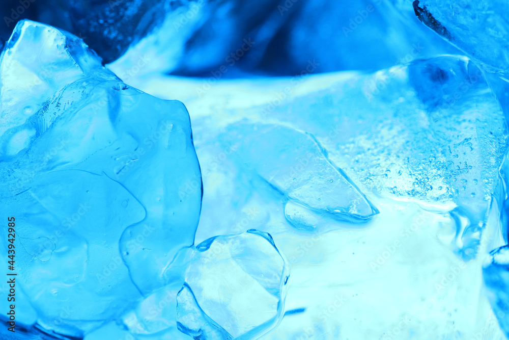 Ice is water frozen into a solid state