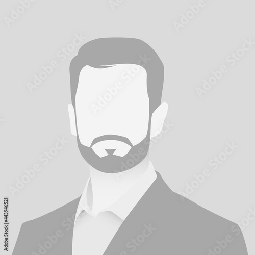 Default avatar photo placeholder icon. Grey profile picture. Business man