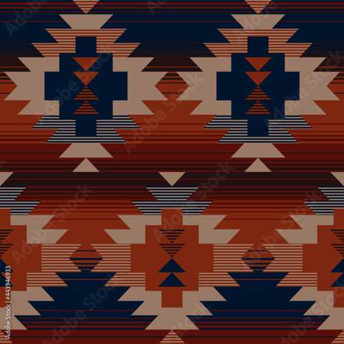 Navajo Native american pattern vector image photo