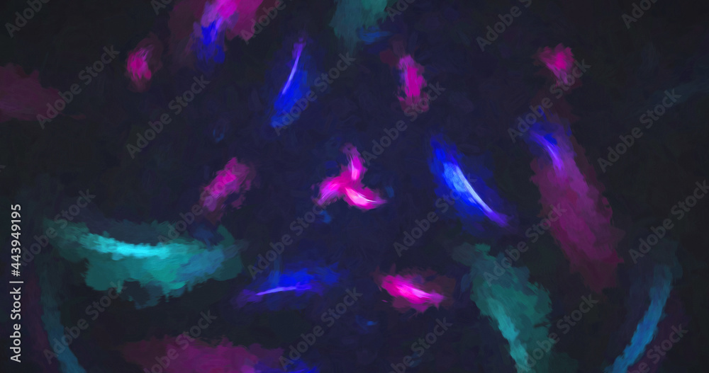abstract monet space artistic light dark brush marble texture with geometric futuristic space dark.