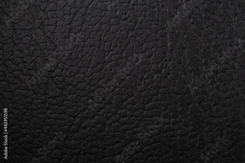 black textured leather texture in dark