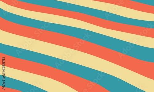 Vintage abstract background with retro stripes texture pattern