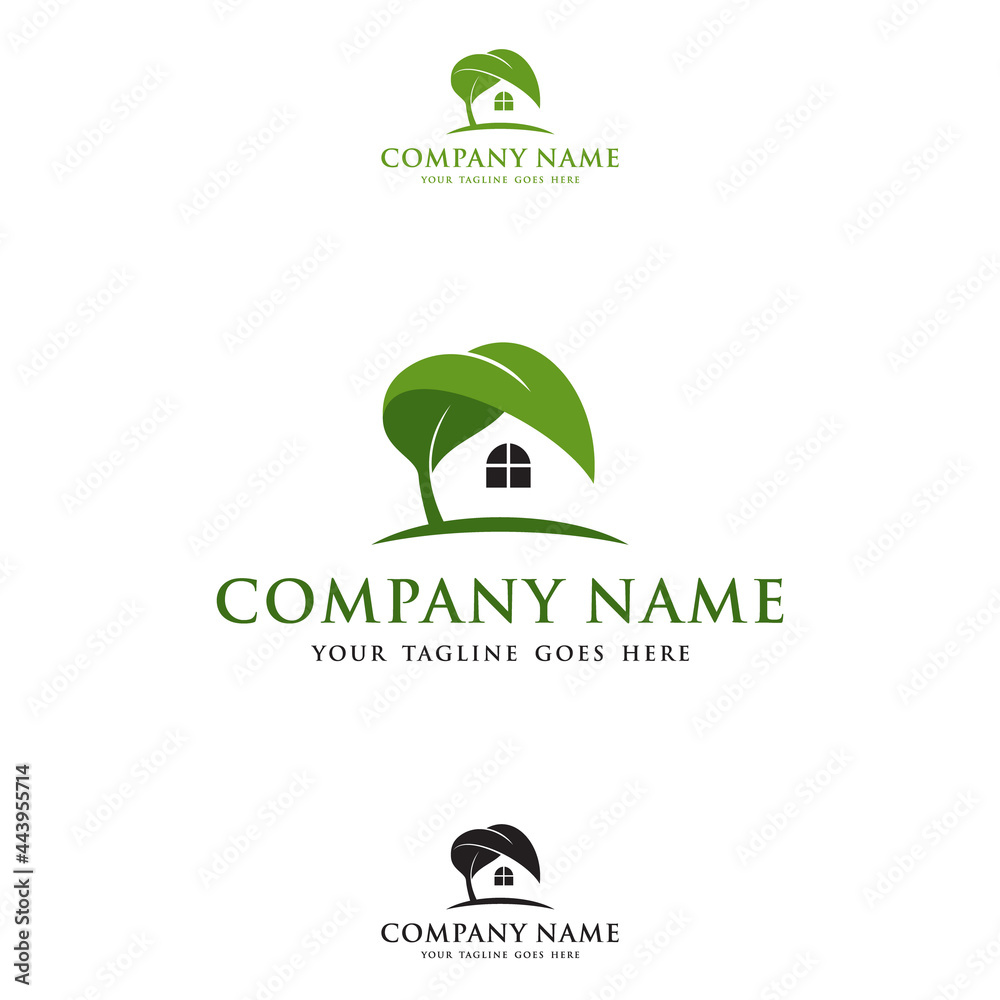 tree house, real estate logo icon, simple house, design isolated, vector home illustration, template designs tree house, real estate logo icon, simple house, design isolated, vector home illustration, template designs