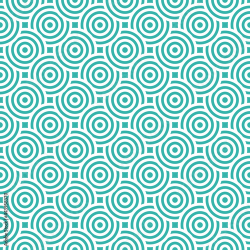 Seamless pattern vector, Circles pattern on background. 