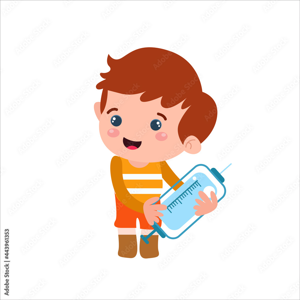Little boys play. Children's activities.vector template design illustration Little boys play. Children's activities.vector template design illustration