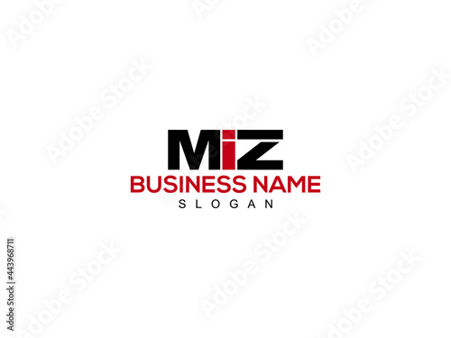 Letter MIZ Logo Icon Vector Image Design For Company or Business photo