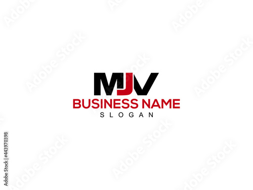 Letter MJV Logo Icon Vector Image Design For Company or Business photo