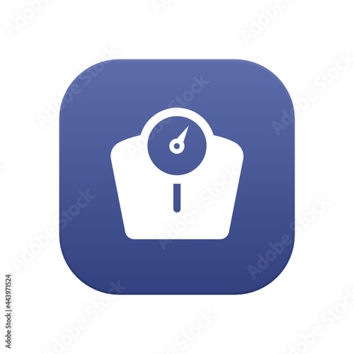 Weight Scale - Sticker