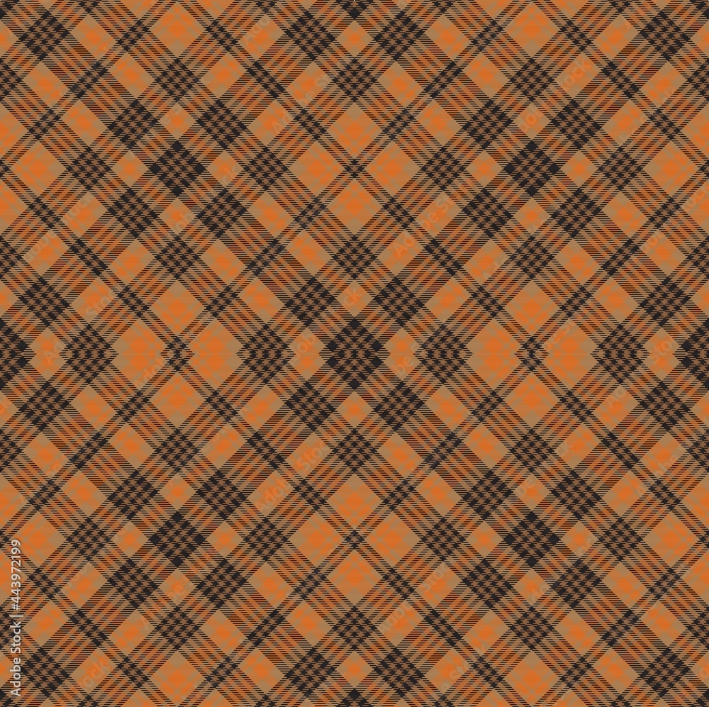 Orange Argyle Plaid Tartan textured Seamless Pattern Design Orange Argyle Plaid Tartan textured Seamless Pattern Design