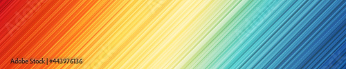 Colorful gradient diagonal stripes. Many random transparent overlapped lines. Vector illustration