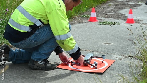 Drone take off procedure