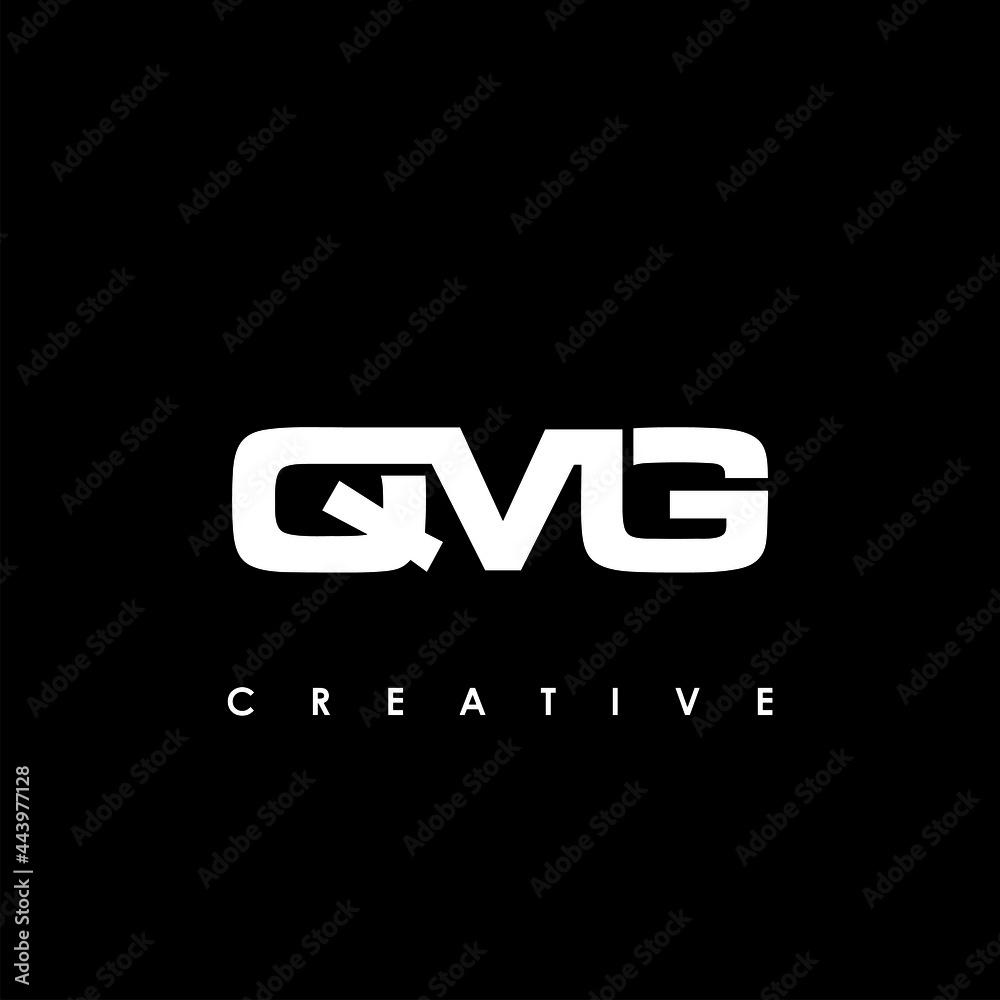 QMG Letter Initial Logo Design Template Vector Illustration