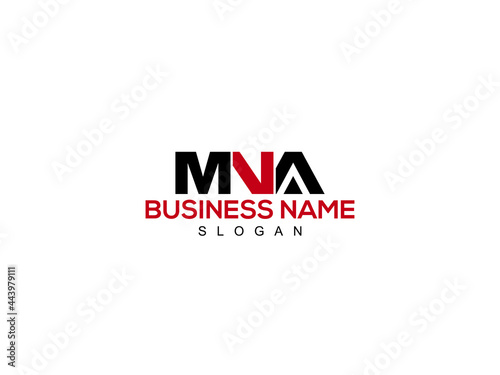 Letter MNA Logo Icon Vector Image Design For Company or Business