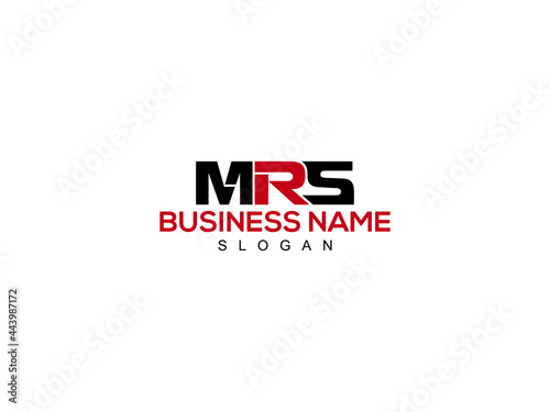 Letter MRS Logo Icon Vector Image Design For Company or Business