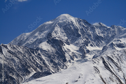 Caucasus, Ossetia. Midagrabin gorge. Shauhokh summit. 