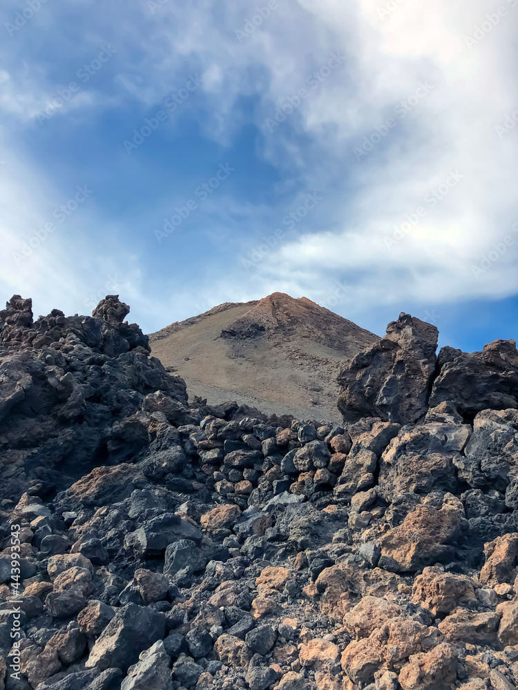 Tof of Teide volcano Tenerife, Canary Islands - Spain