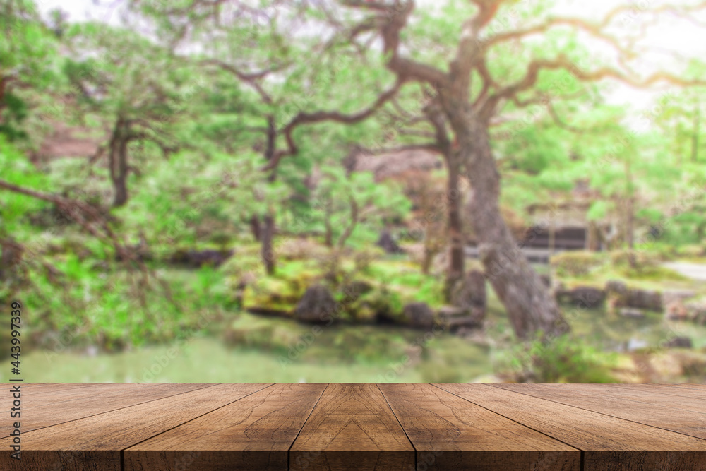 3D rendering, wooden top table on isolate blurred and light background 3D rendering, wooden top table on isolate blurred and light background